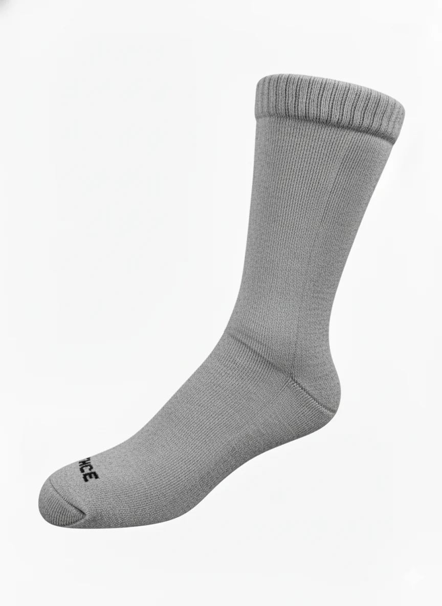 Men's Full-Length Half Terry Socks - Image 2