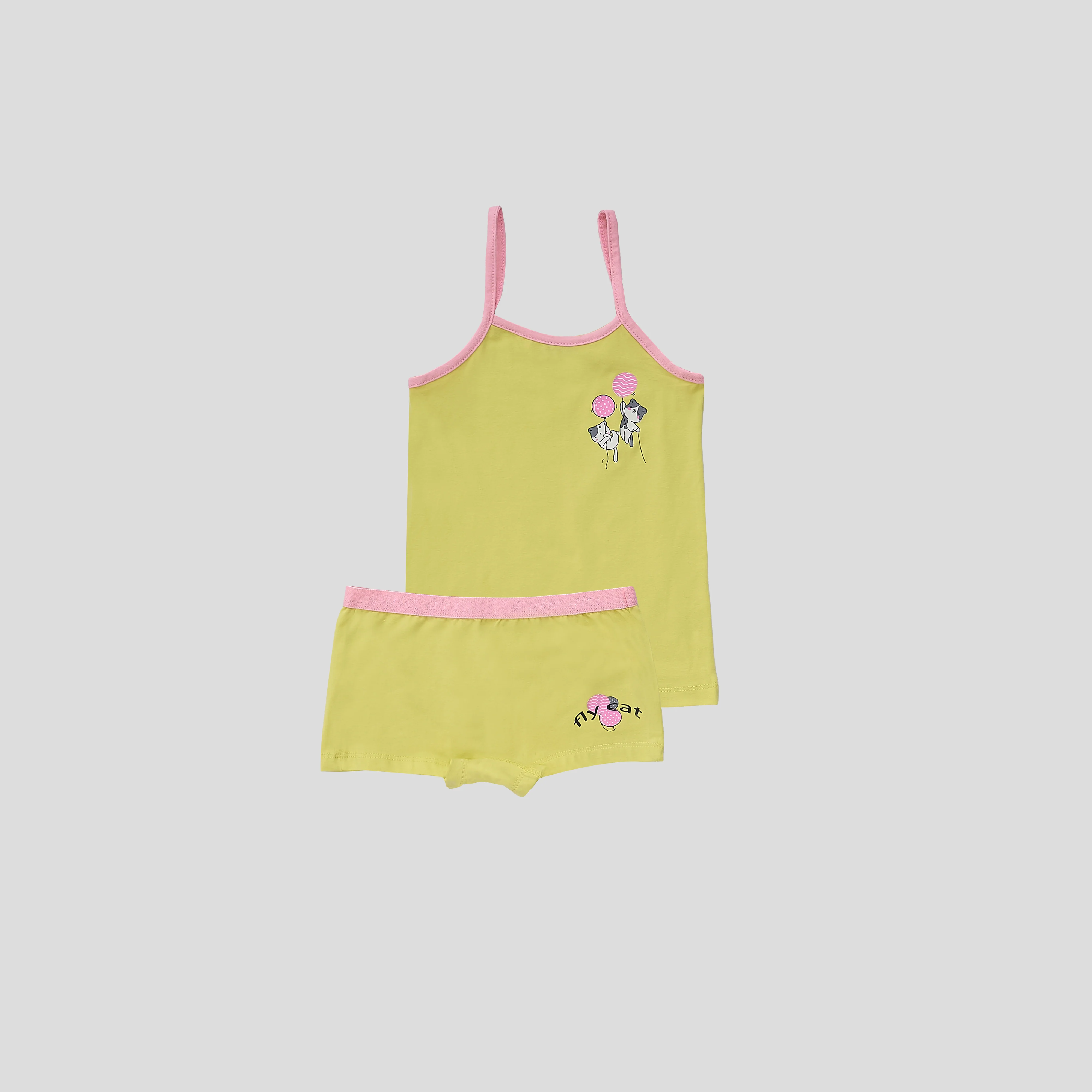 Printed Girls Set (Top-Bottom) Pack Of 3 - Image 4