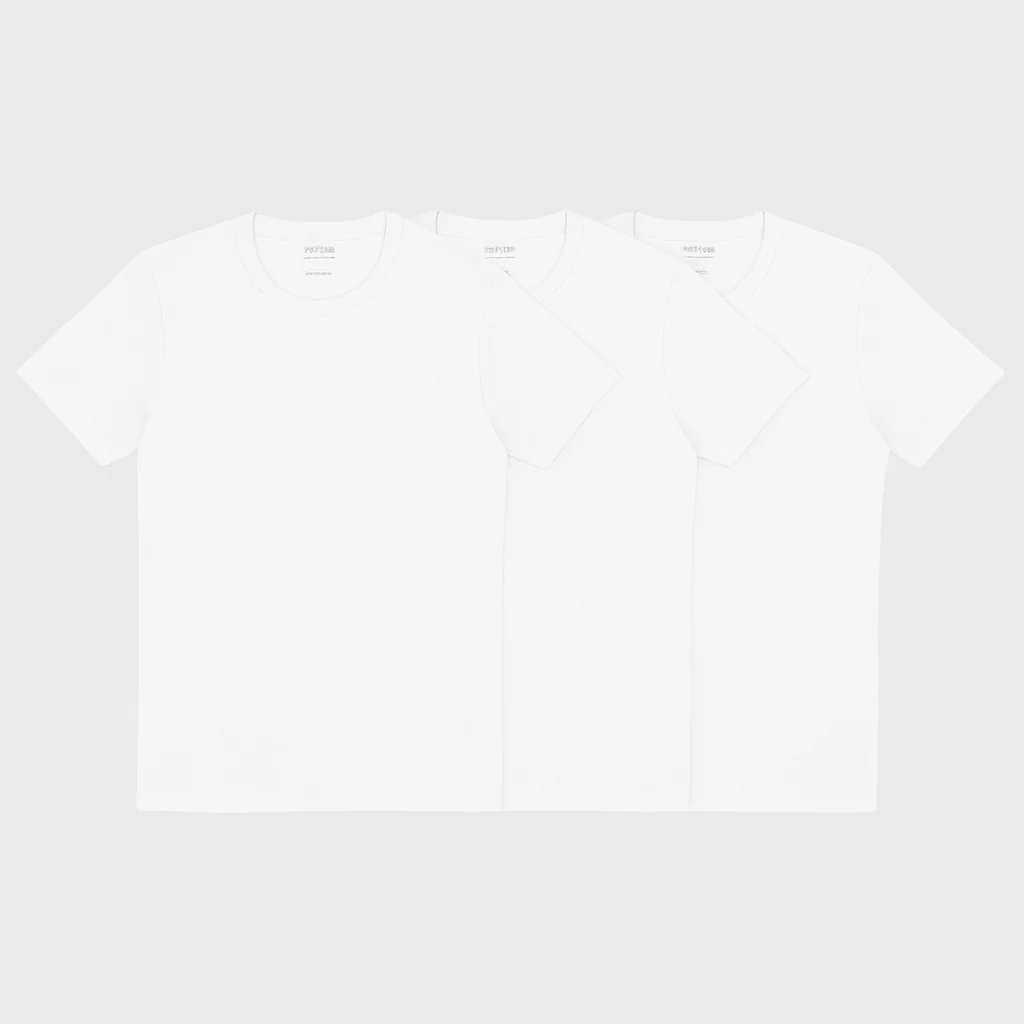 Men Crew Neck T-Shirt Pack Of 3 - Image 3