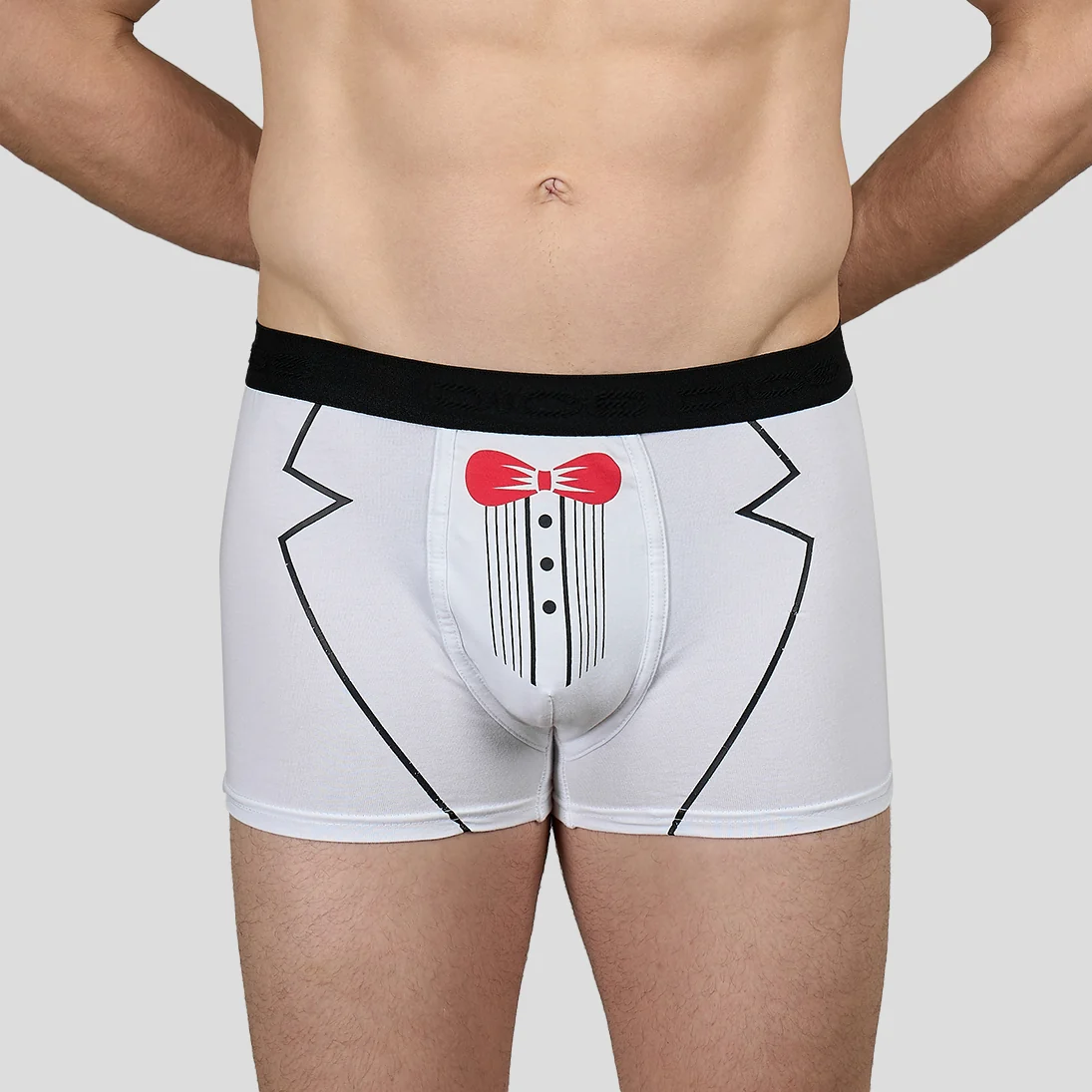 Suit -Style Printed Boxer
